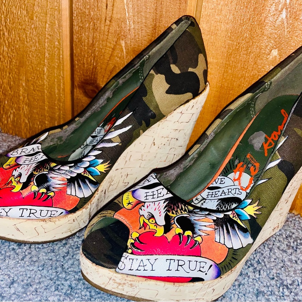 Ed Hardey military chunk shoes
